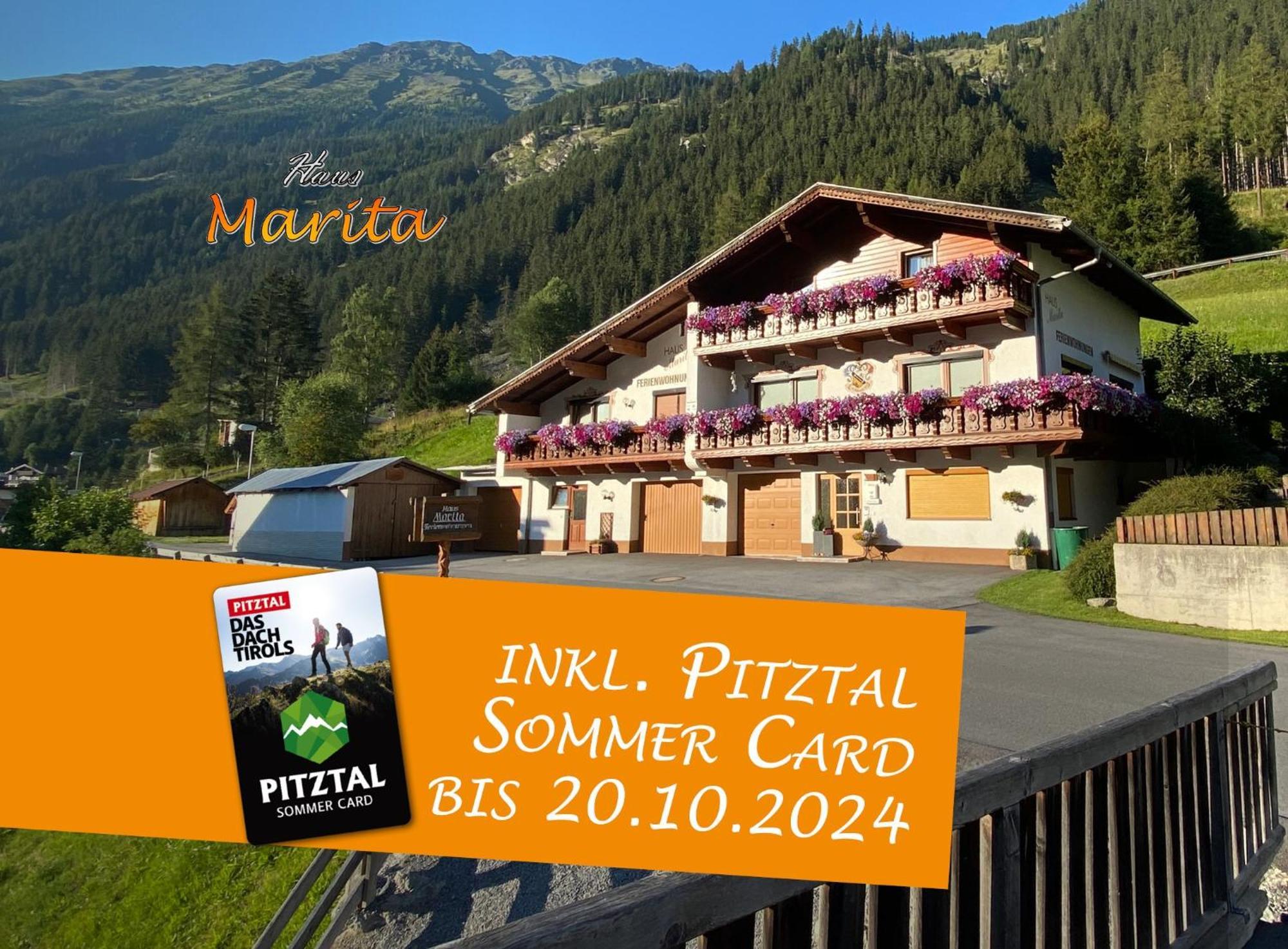 Haus Marita Apartamento Sankt Leonhard im Pitztal Exterior foto